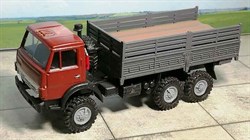 RUSAM-KAMAZ-4310-24-350 Автомобиль КамАЗ 4310 высокий борт (красный), 1:87, 1979, СССР - фото 13495