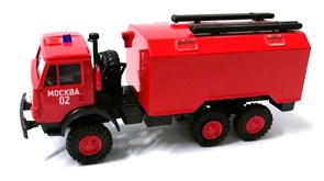 RUSAM-KAMAZ-4310-50-222 Автомобиль пожарной службы КАМАЗ 43102, 1:87, 1979, СССР