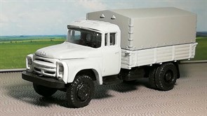 RUSAM-ZIL-130-15-500 Автомобиль ЗИЛ 130 бортовой крытый (белый), 1:87, 1963—1986, СССР