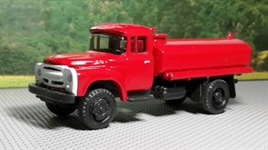 RUSAM-ZIL-130-65-220 Автобензовоз ЗИЛ 130 (красный), 1:87, 1963—1986, СССР