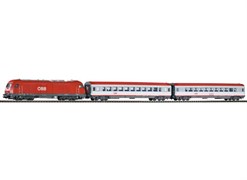 59009 Цифровой стартовый набор PIKO SmartControl light ®  &quot;Пассажирский поезд с дизельным локомотивом Rh 2016 с двумя вагонами&quot;