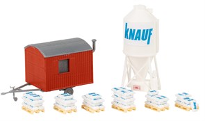 180389 Бетономешалка+строительный вагончик